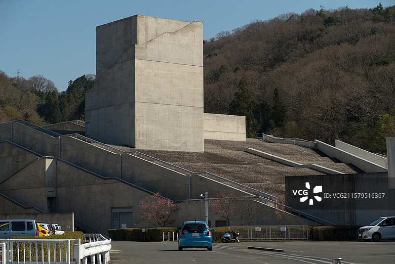 安藤忠雄的飞鸟博物馆1994图片素材