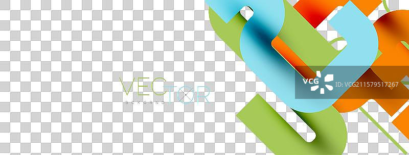 抽象背景曲线线条极简几何图形图片素材