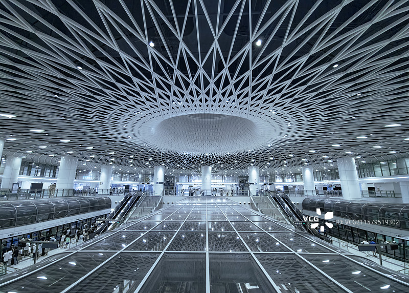 岗厦北地铁站图片素材