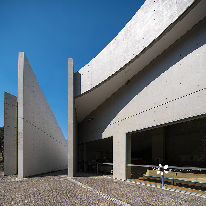 安藤忠雄的飞鸟博物馆1994图片素材