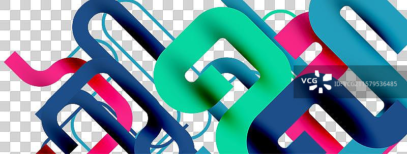 波浪线条极简抽象背景图片素材