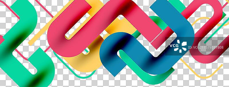 抽象背景曲线线条极简几何图形图片素材