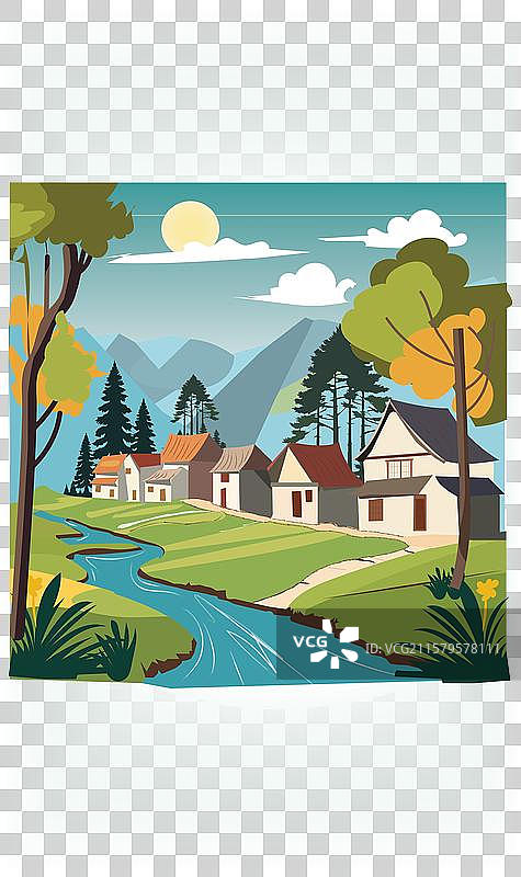 美丽的家居标志设计图片素材