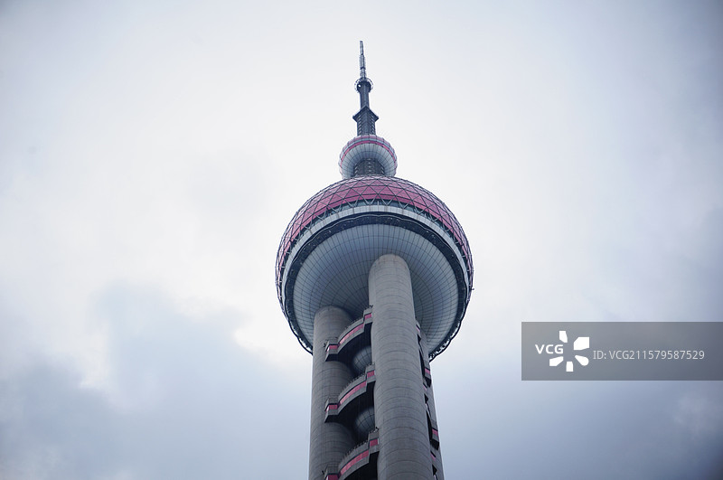 东方明珠塔尖图片素材