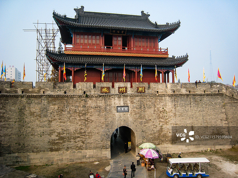 荆州城图片素材