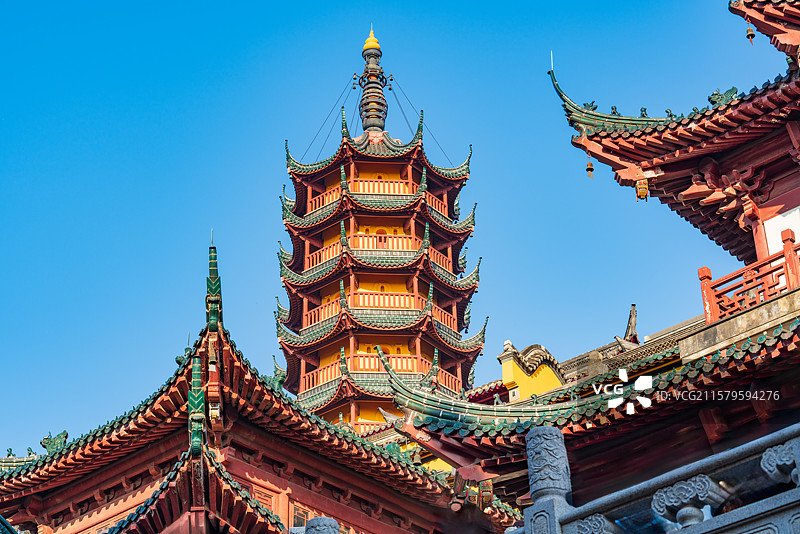 镇江金山寺图片素材