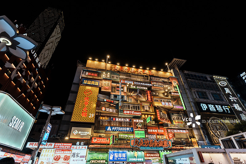 湖南长沙五一广场黄兴路步行街IFS图片素材