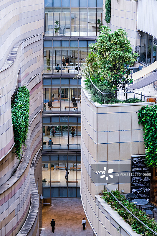 日本 大阪难波公园 花园商场图片素材