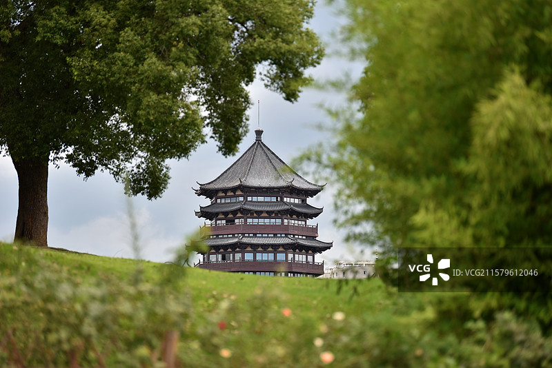 景德镇陶阳里昌南阁图片素材