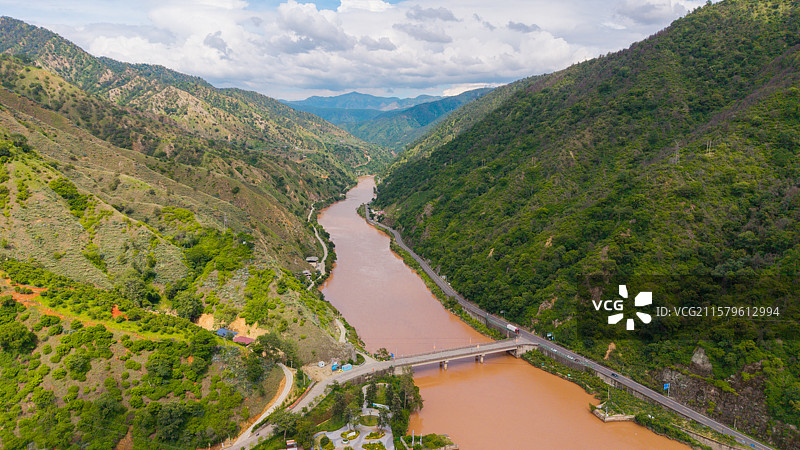 攀枝花安宁河河谷风景图片素材