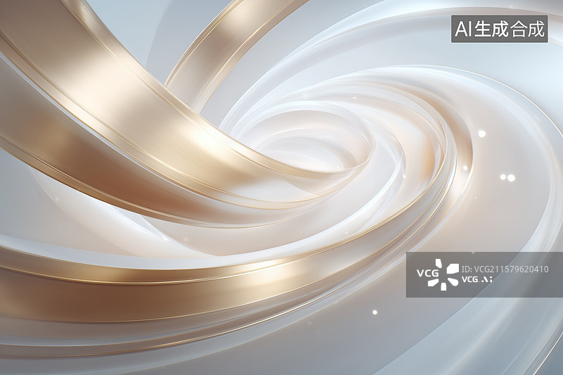 【AI数字艺术】金色抽象电影胶卷图片素材