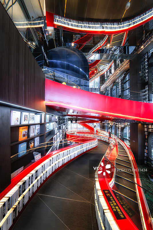 芜湖钟书阁书店图片素材