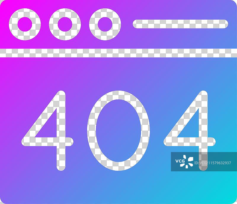 404错误图标设计图片素材