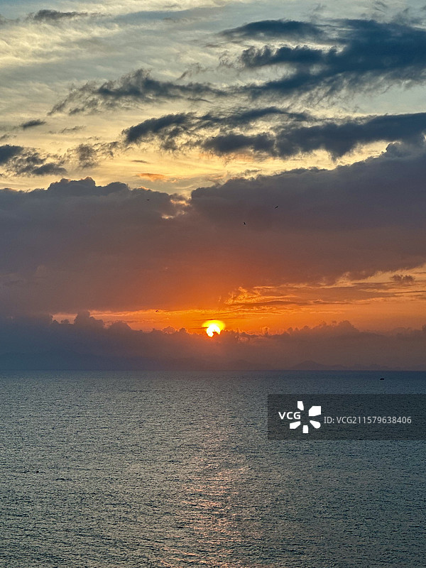 夏天霞浦北礵岛可门大海日落自然风景图片素材