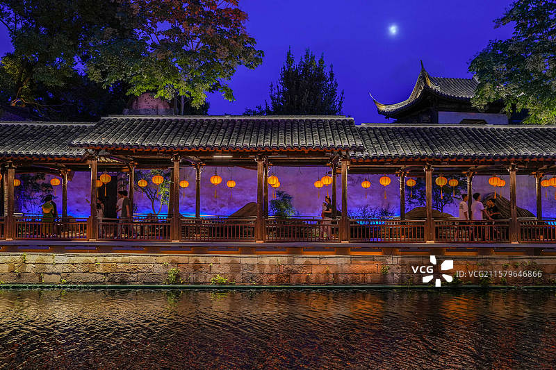 无锡惠山古镇图片素材