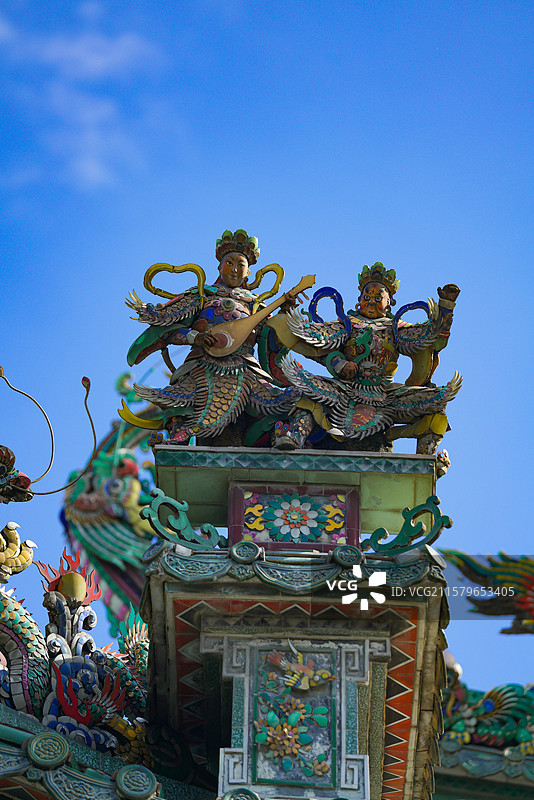 汕尾陆丰 玄武山元山寺 寺庙旅游景区风光照图片素材