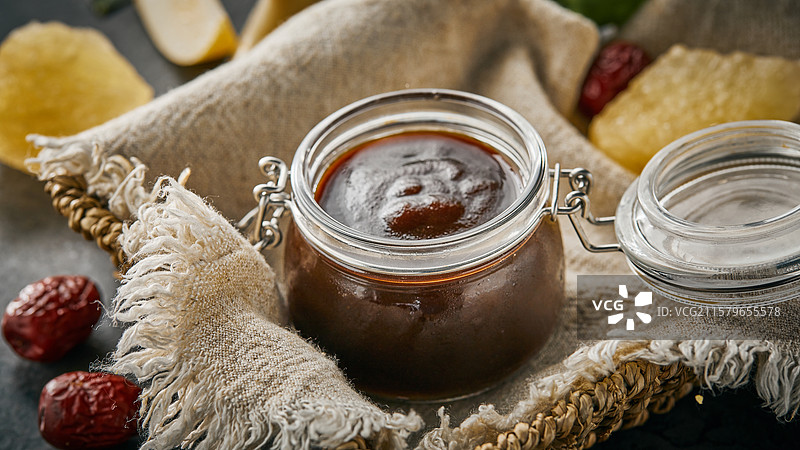 红枣冰糖酱图片素材
