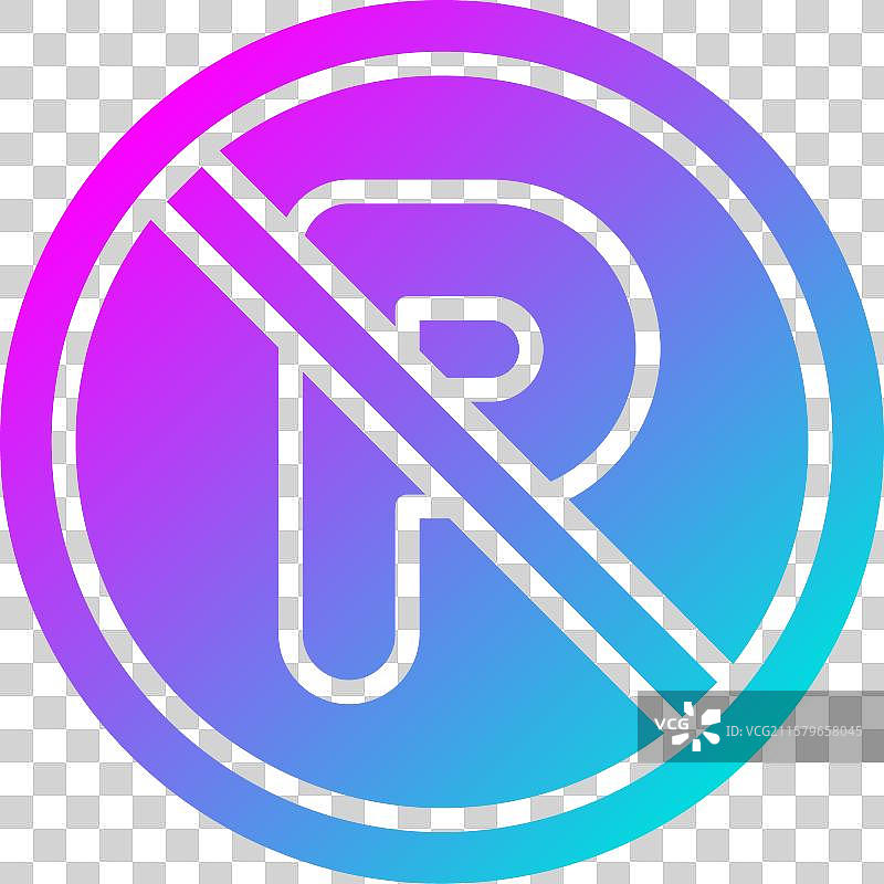 禁止停车图标设计图片素材