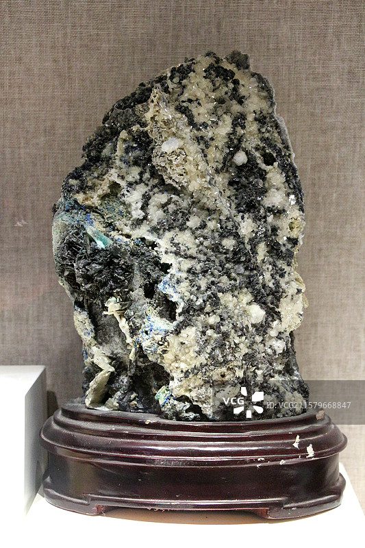 上海自然博物馆 —— 白铅矿（湖南）图片素材