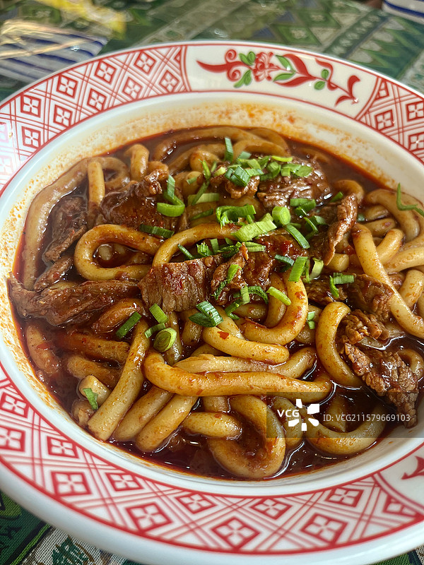 新疆炒米粉图片素材