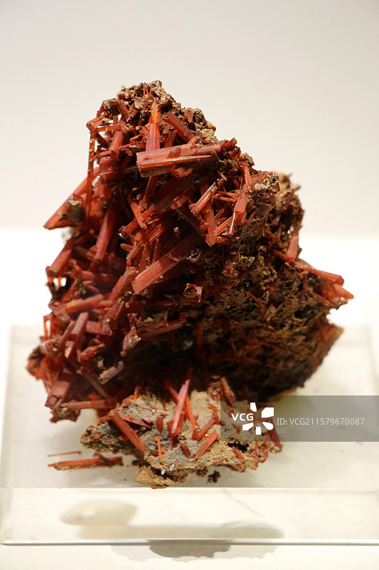 上海自然博物馆 —— 铬铅矿（澳大利亚）图片素材