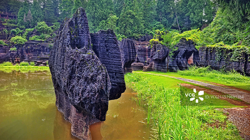 古丈红石林（5）图片素材