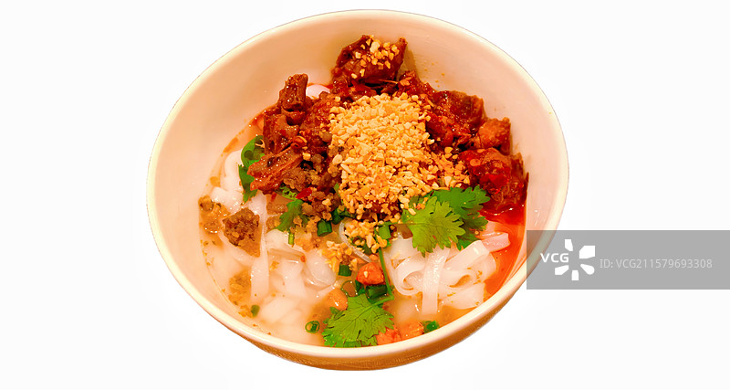 贵州美食辣鸡粉图片素材