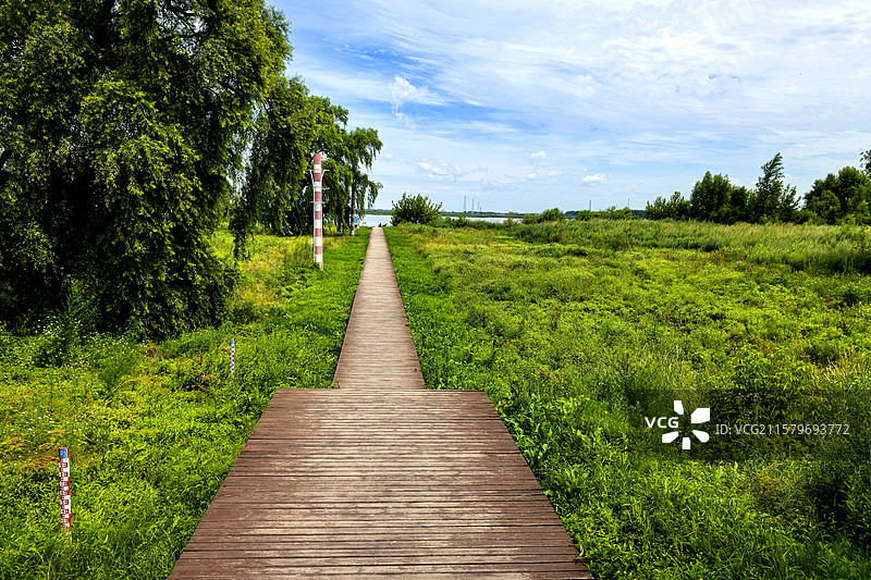 佳木斯市沿江公园图片素材