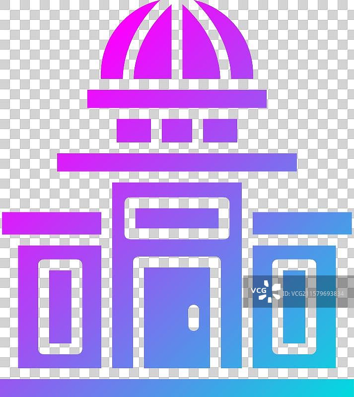 政府建筑图标设计图片素材