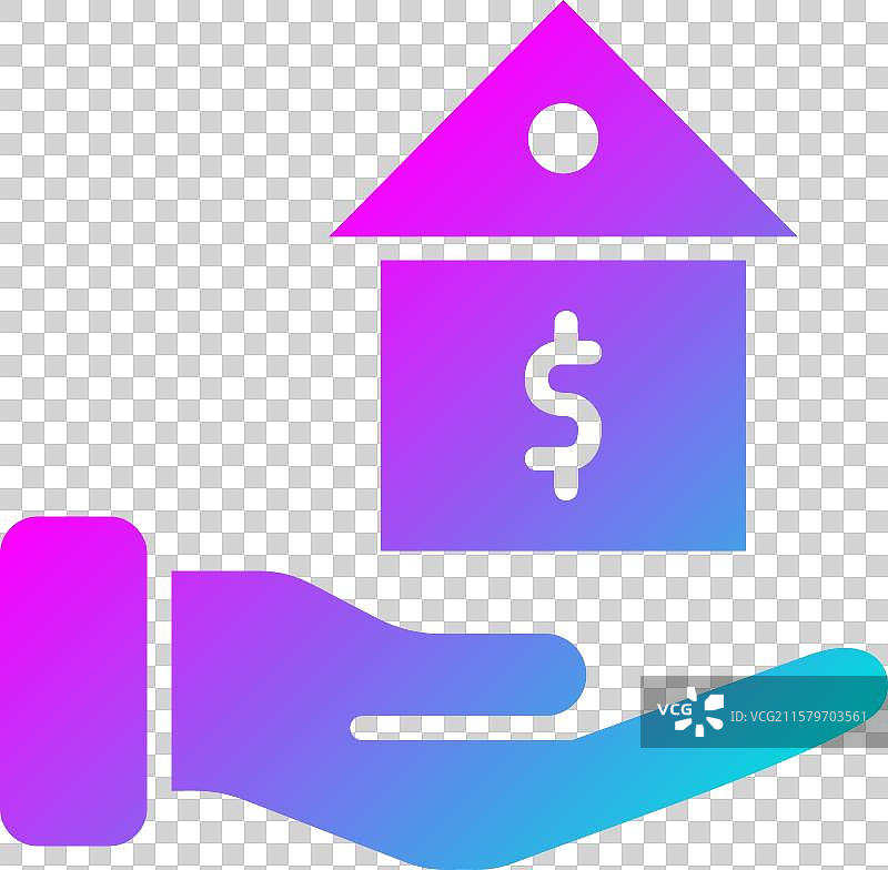 抵押贷款图标设计图片素材