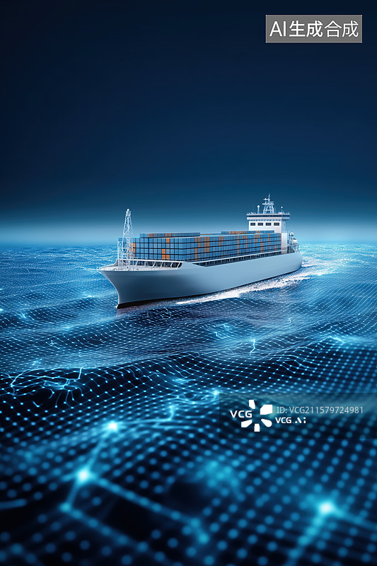 【AI数字艺术】数字贸易图片素材