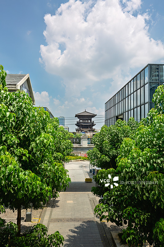 老子阁+青牛广场（安徽亳州涡阳）图片素材