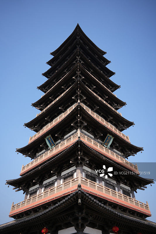 扬州大明寺栖灵塔图片素材