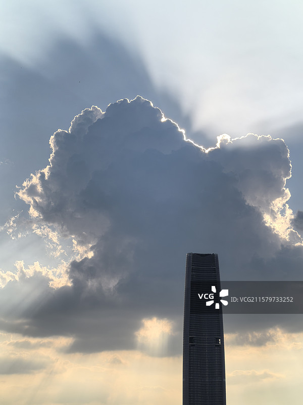 武汉丁达尔云图片素材