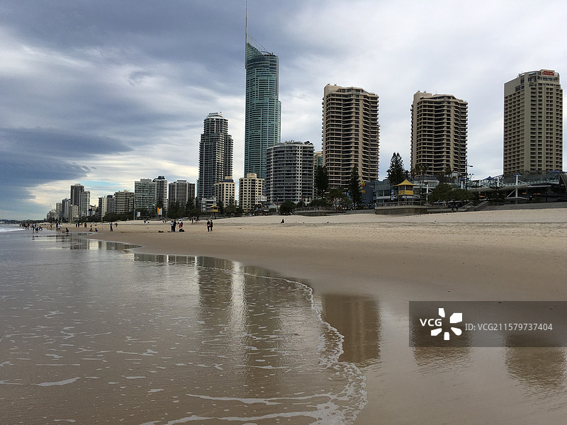 黄金海岸海边风景图片素材