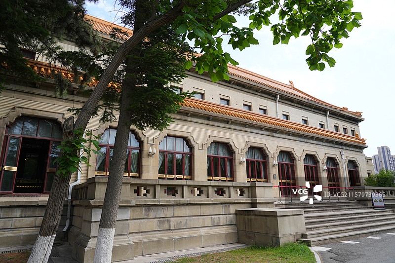 吉林省长春市伪满皇宫博物院同德殿图片素材