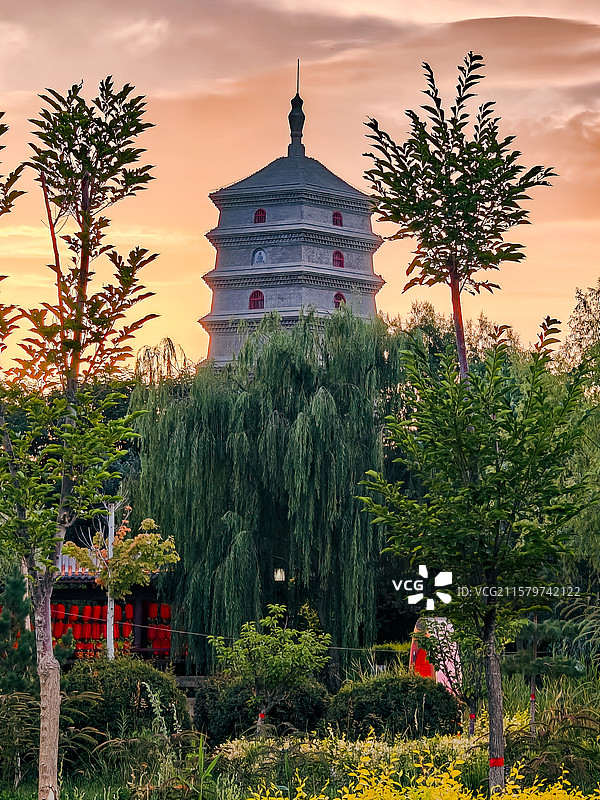 阿克苏新和县地标 建筑物 安西都护府 园区图片素材