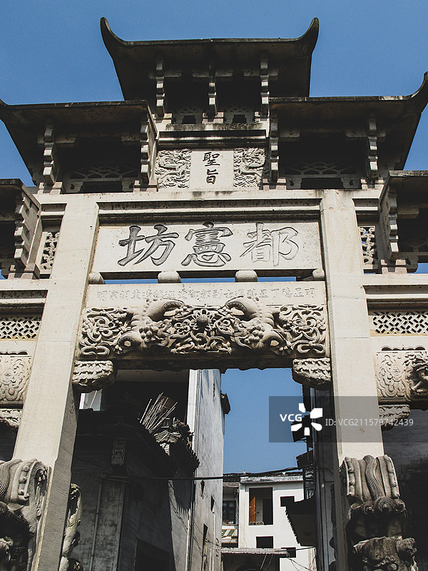 胡氏宗祠图片素材