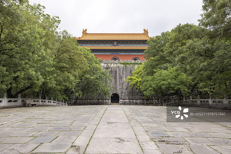 南京明孝陵图片素材