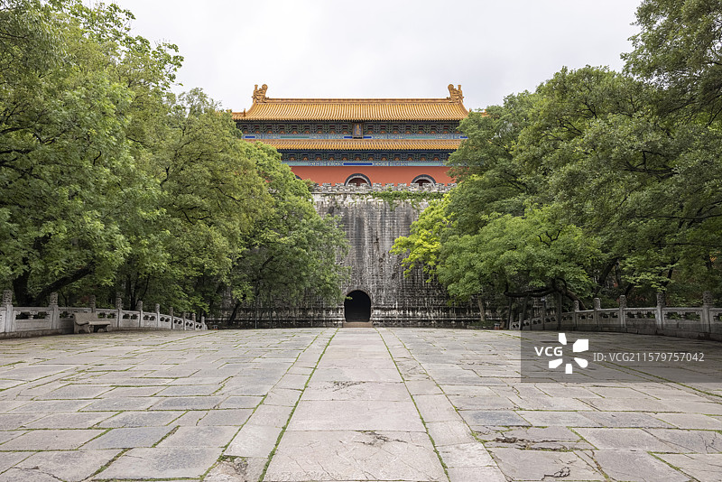 南京明孝陵图片素材