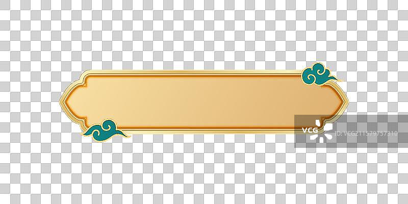 传统金色奢华标题框图片素材