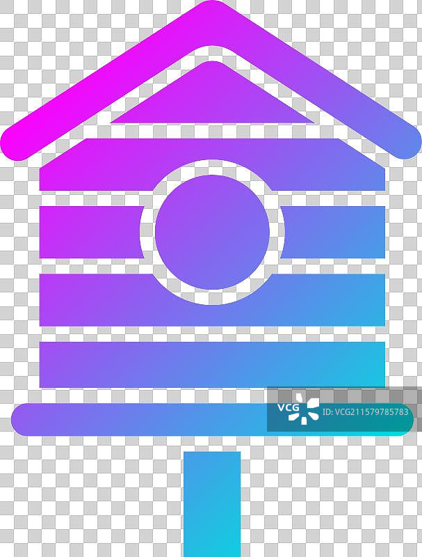 鸟屋图标设计图片素材