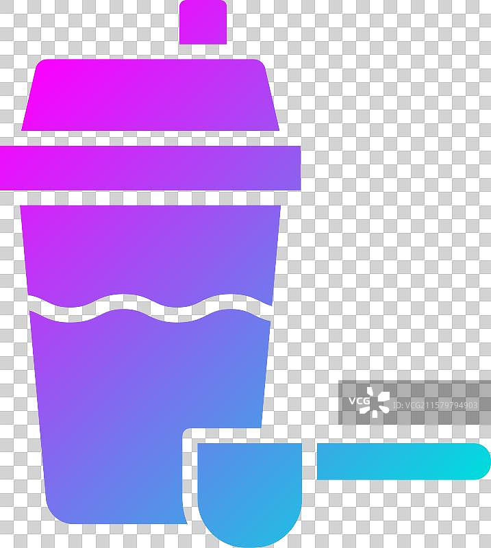 蛋白质奶昔图标设计图片素材