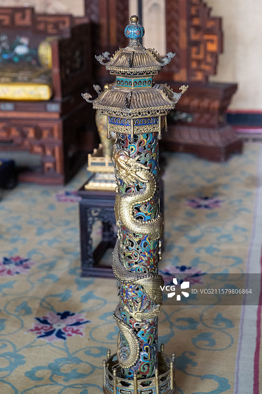 故宫寿康宫原貌展图片素材