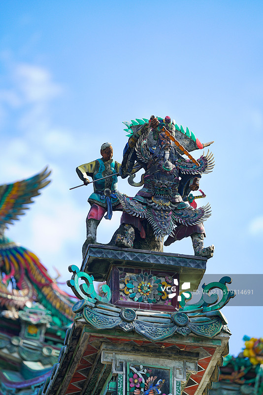 汕尾陆丰 玄武山元山寺 寺庙旅游景区风光照图片素材