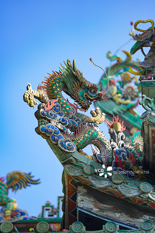 汕尾陆丰 玄武山元山寺 寺庙旅游景区风光照图片素材