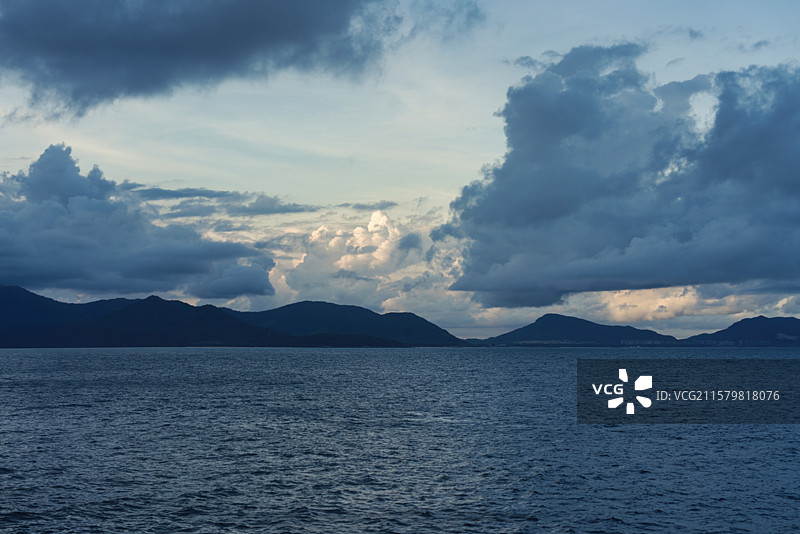 海南万宁陵水旅行照图片素材