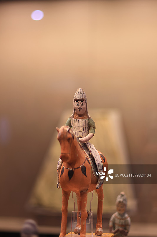 新疆吐鲁番博物馆的文物图片素材