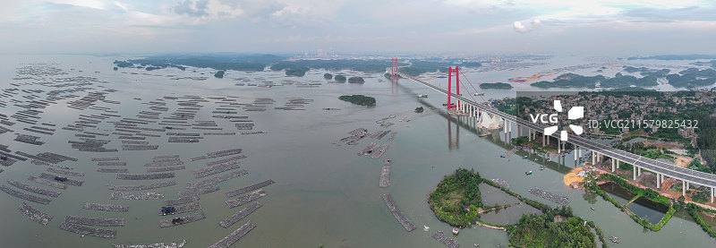 广西钦州市钦南区龙门镇龙门大桥图片素材