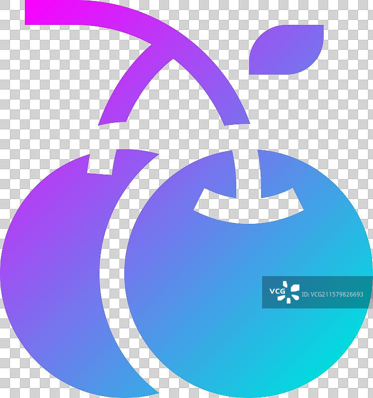 樱桃图标设计图片素材